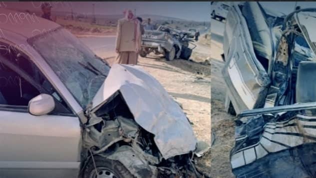 A traffic accident in Kobani countryside resulted in the injury of five people, including a child