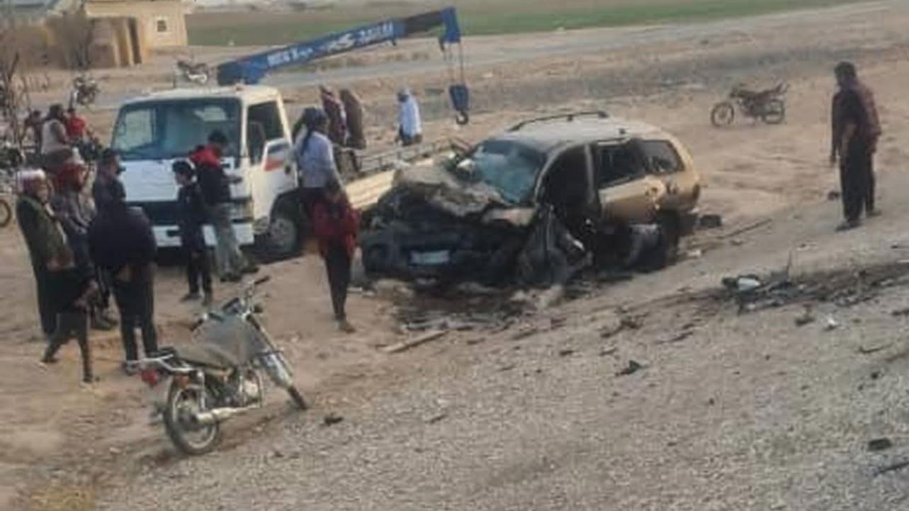 A painful accident kills a number of college deans at Euphrates University in Hasaka
