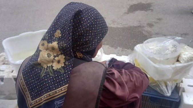 From war to pavement: Munira fights poverty and makes her living with her own hands