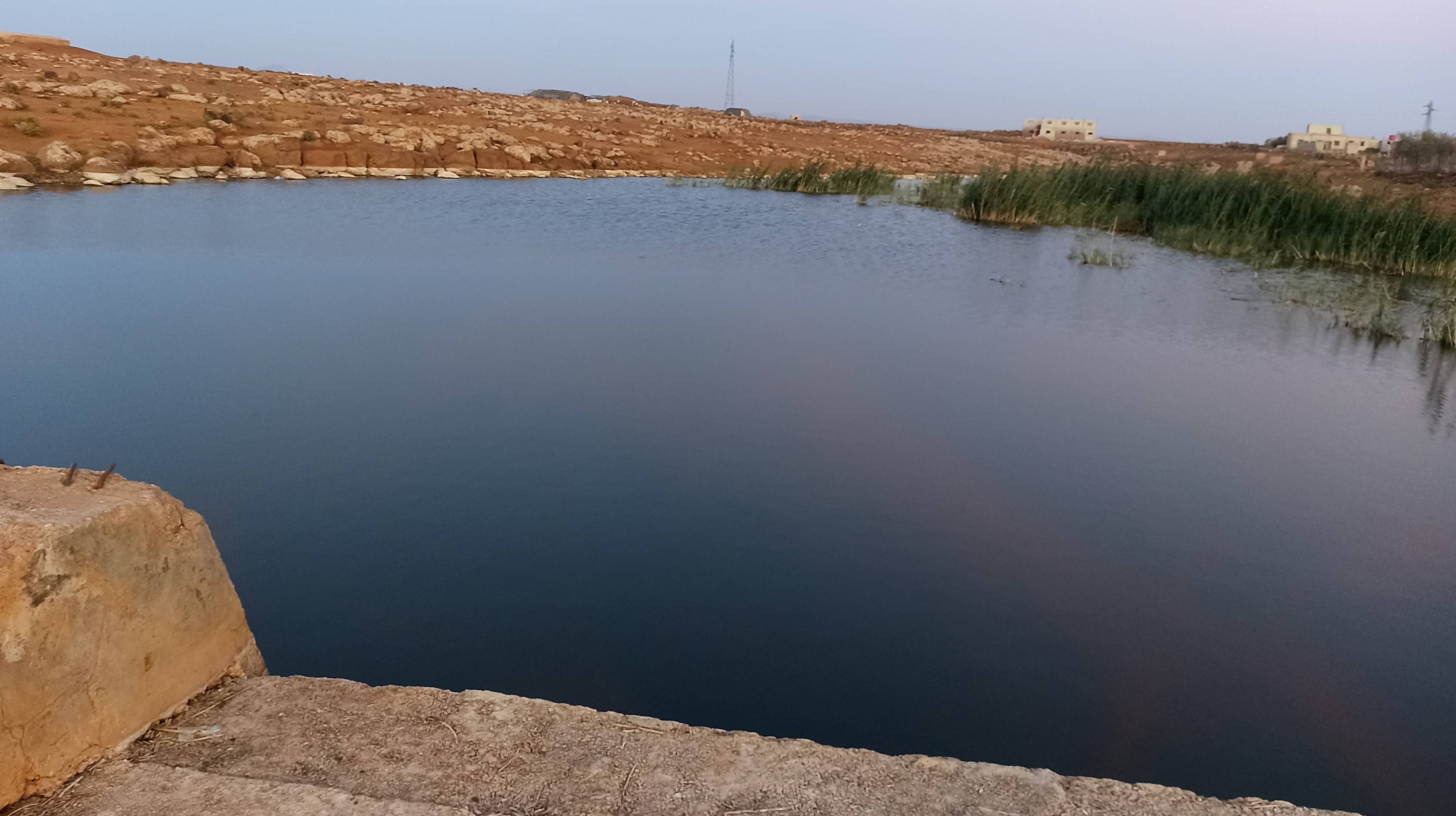 كارثة تهدد أهالي معربة في درعا: مياه الصرف تتسرب إلى سد وآبار الشرب