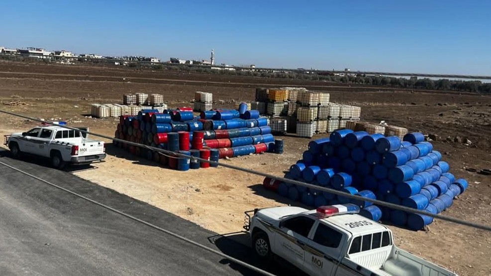 Detecting fuel fraud networks in Daraa. Tanks and raw materials are turned into the black market