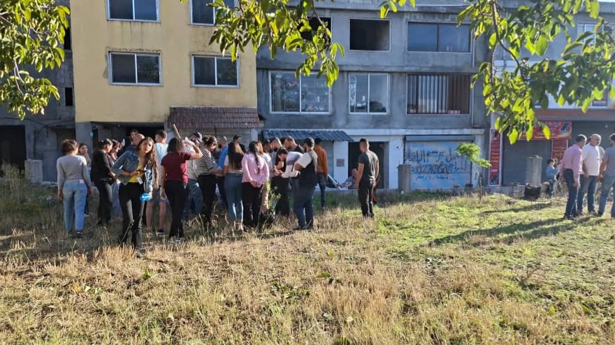 A youth initiative launches the first public park in Sheikh Badr