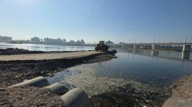 انخفاض منسوب نهر الفرات يهدد آلاف الهكتارات الزراعية في الرقة