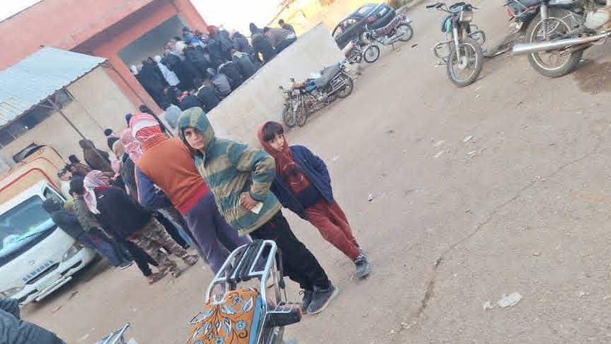 Khirbet Ghazaleh... Bread queues are back