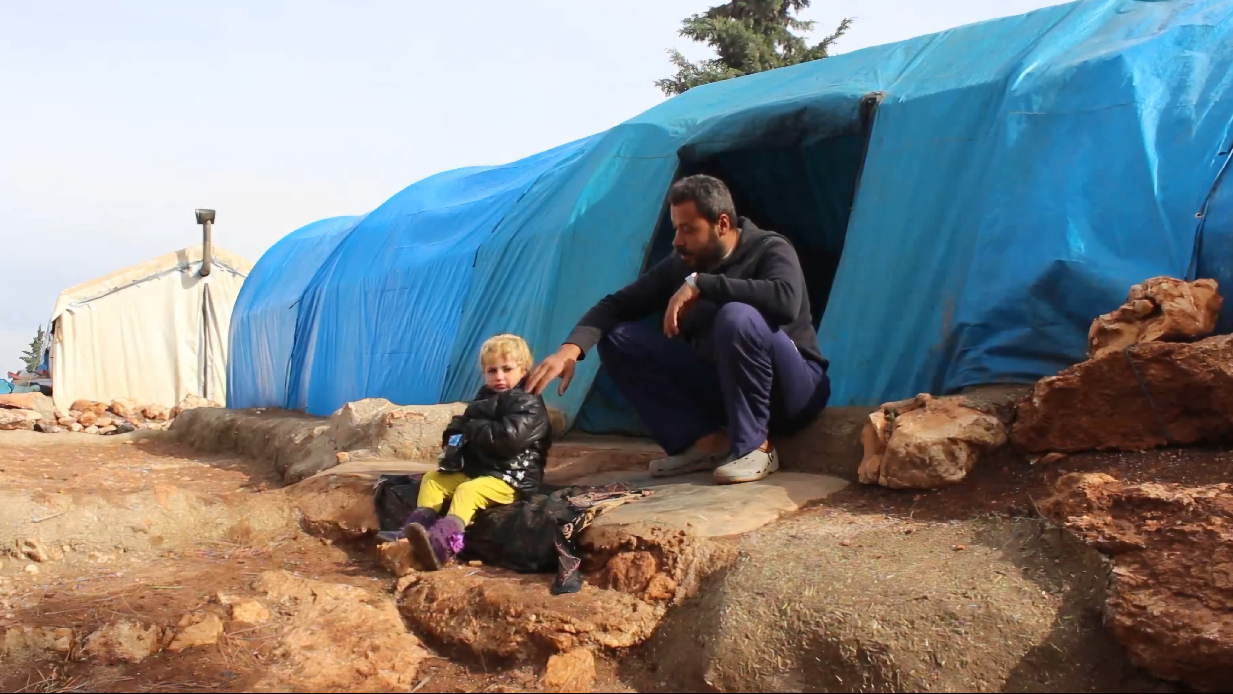 Three thousand days of displacement.. Abu Jafar between a tent in Idlib and a liberated town that cannot be returned to