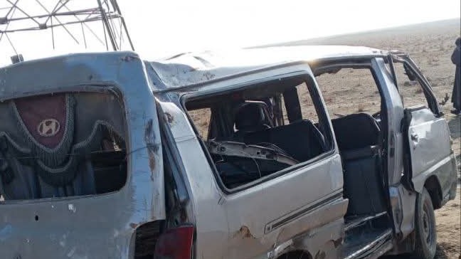 ضحايا في حادث سير على طريق الحسكة – الشدادي