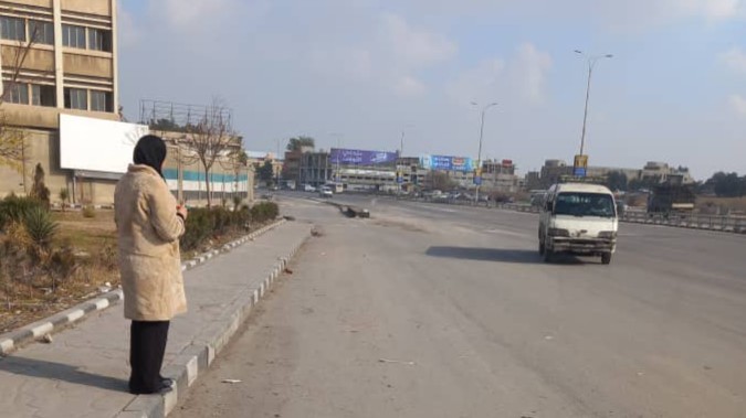 The Tropicana checkpoint on the Damascus-Homs road was dismantled and transferred to Harasta