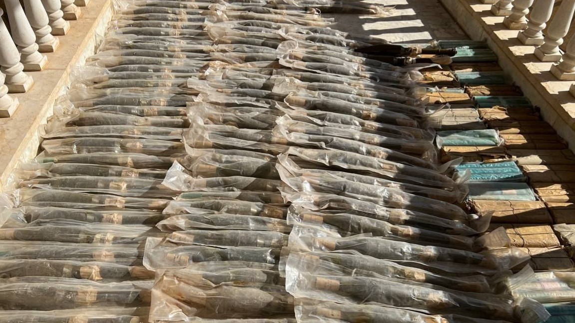 Attempting to smuggle weapons from Damascus countryside to Lebanon.. I was disappointed