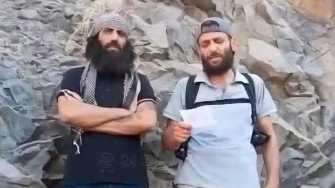 The arrest of those accused of belonging to ISIS in Daraa