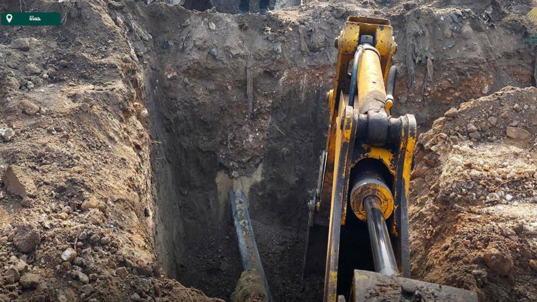 Drinking water returned to three villages in Ghab after 14 years of interruption