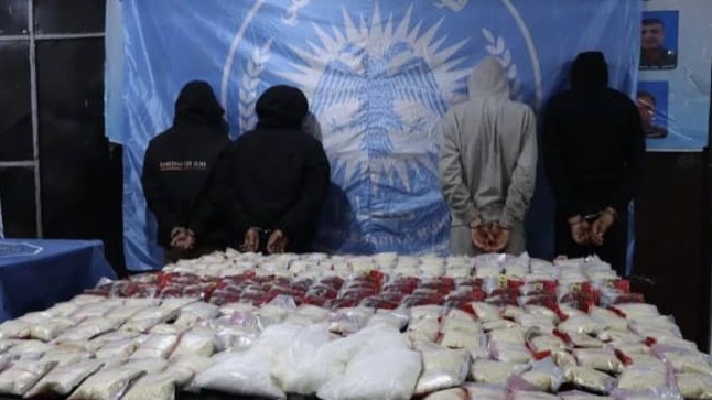 283 thousand Captagon pills and 5 kilograms of crystal were seized and 4 merchants were arrested