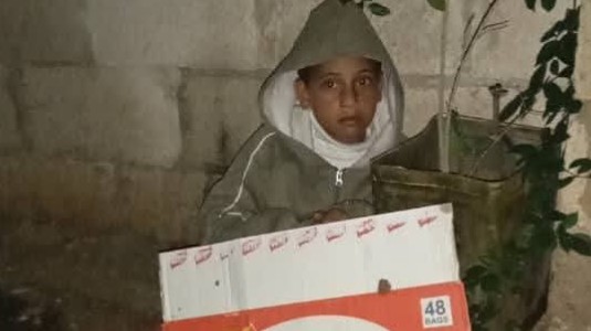 A philanthropist ends the tragedy of a homeless child in Daraa