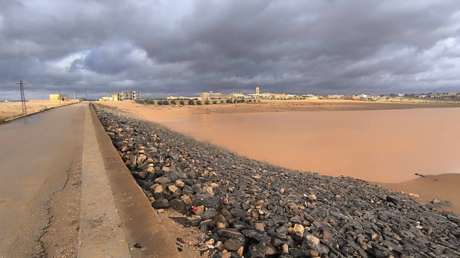 عودة المياه إلى سد المتاعية في ريف درعا بعد سنوات من الجفاف