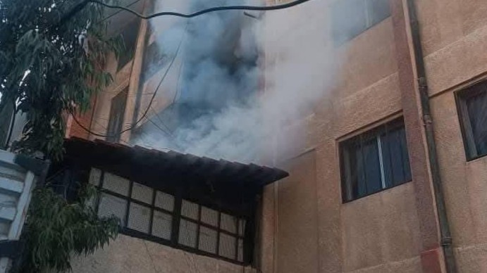 حريق في كلية التربية بالسويداء دون إصابات خطيرة