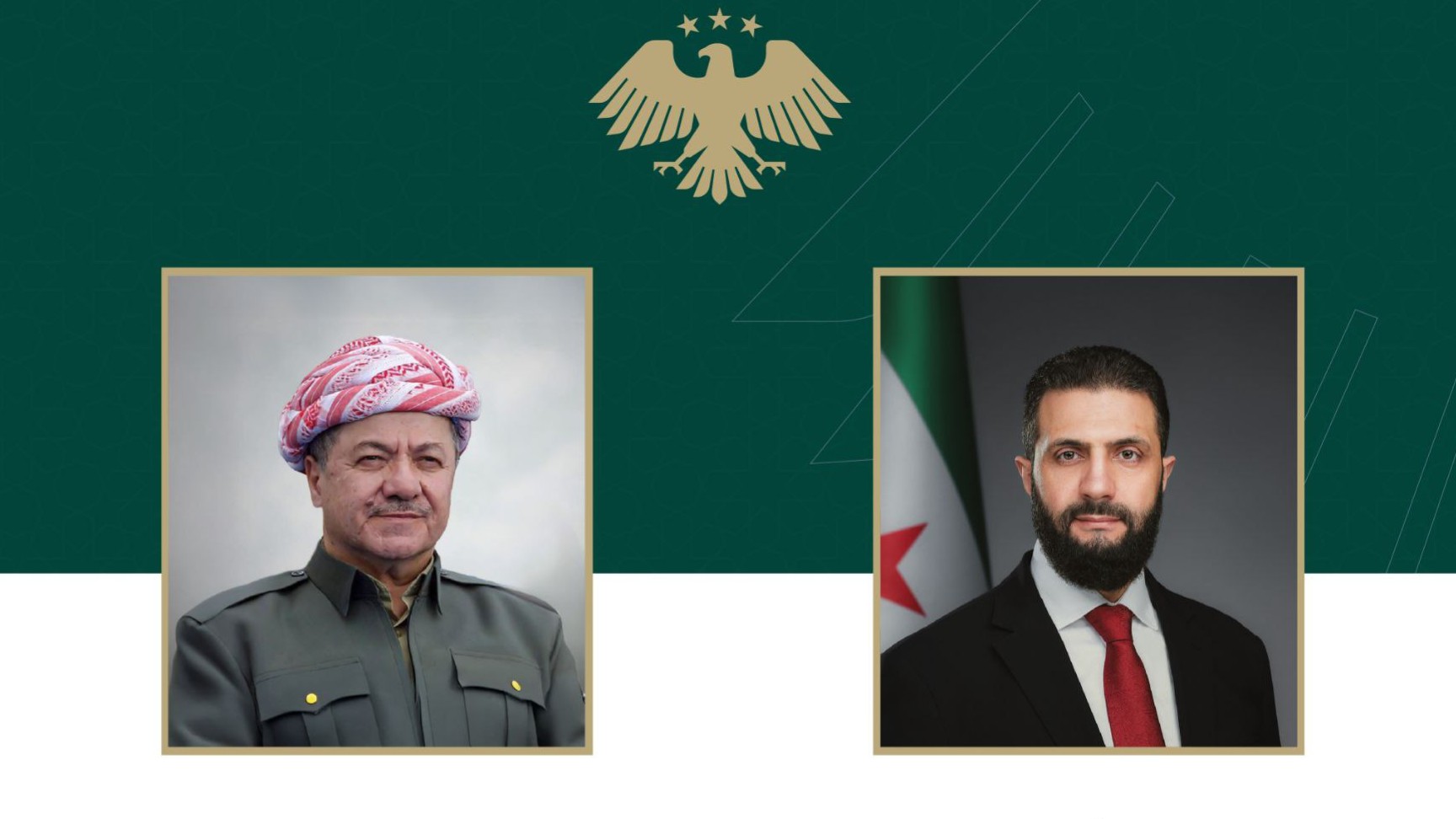 A call between Barzani and the Syrian president: Kurds are an “authentic component” and an emphasis on regional coordination