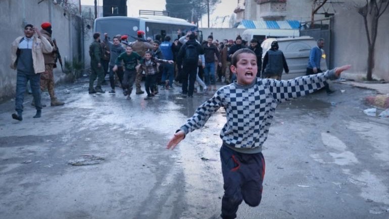 Shock in the Syrian street after the release of 126 children from SDF prison
