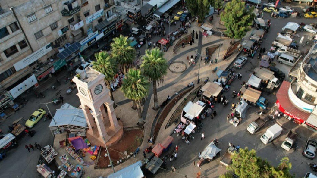 Controversial in Idlib: Warning against demolishing the shops of Bashir Agha Mosque to expand a street