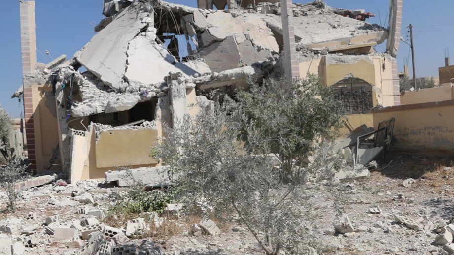 500 dollars instead of renting an apartment in the city of Daraa