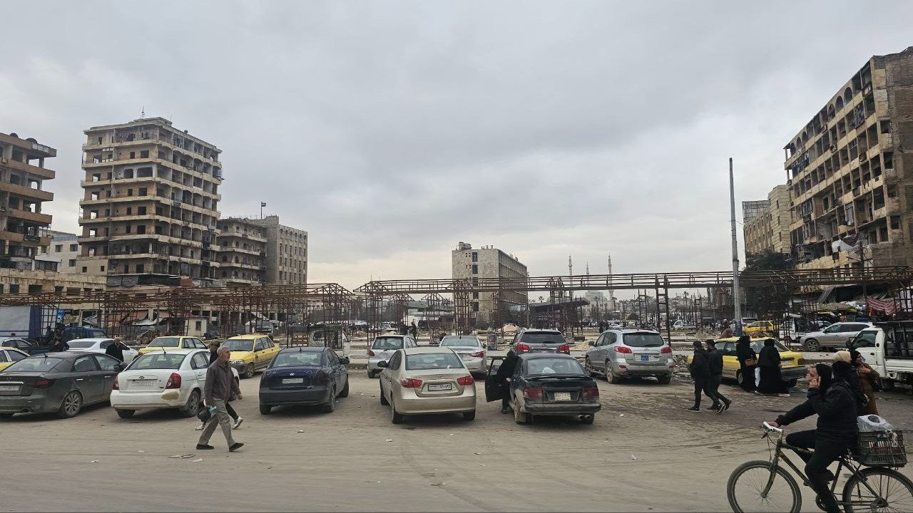 The covered market project.. Aleppo Municipality seeks to organize the most popular markets