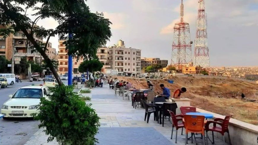 حي الإذاعة بحلب..إشغال أرصفة واستيلاء على أحقية المواطنين