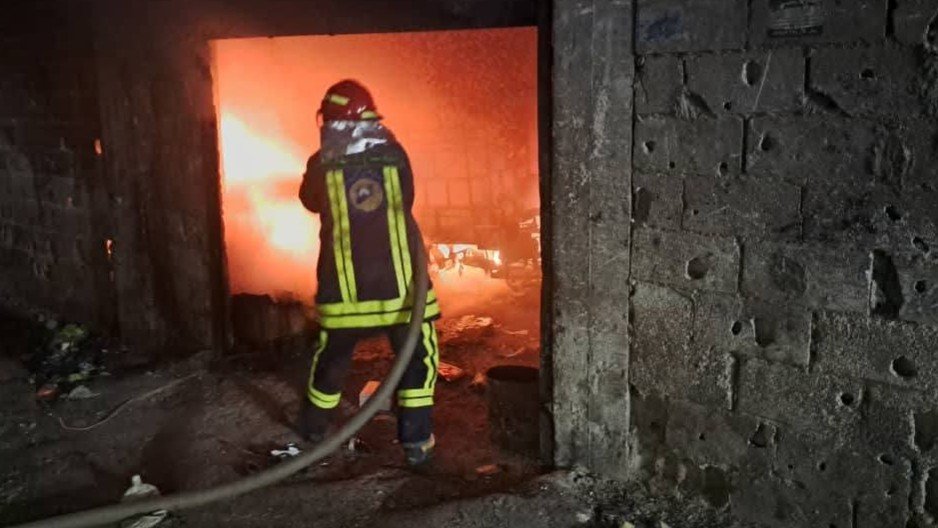 Teenager dies and two others injured in a fire in the city of Inkhil