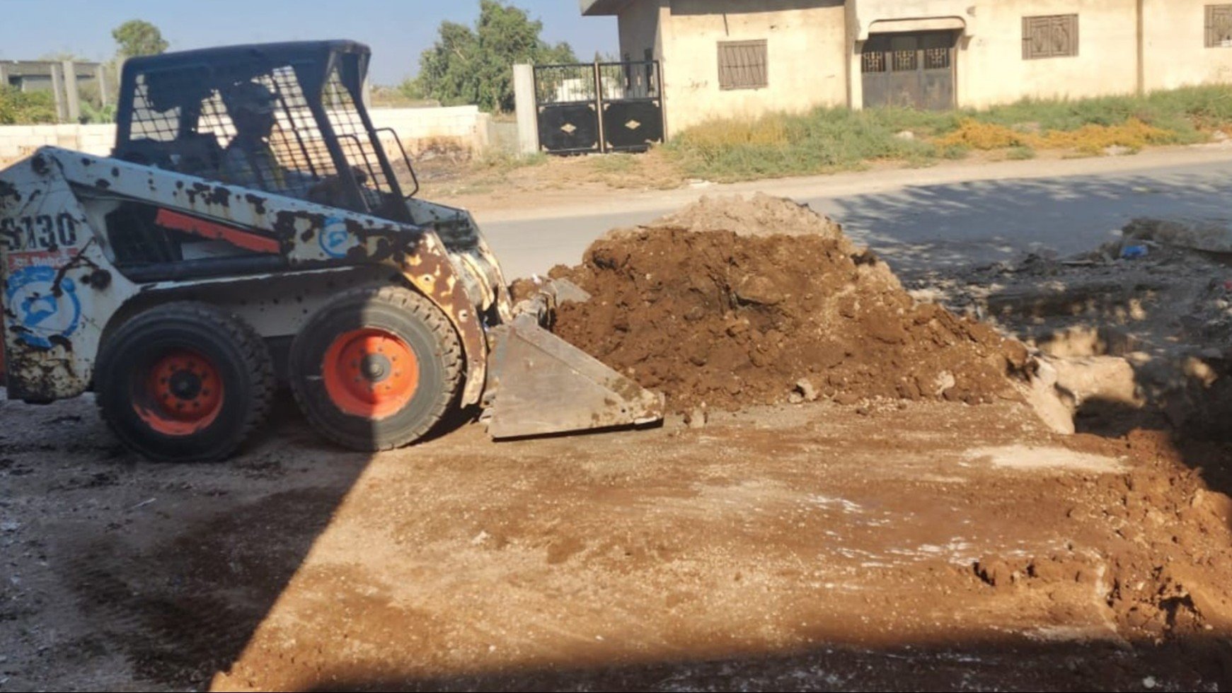 Sewage Project in One of Taldu Neighborhoods Between Temporary Suspension and Near Completion