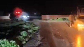 استنفار وعمليات إخلاء بعد انهيار سد مائي شرقي إدلب 