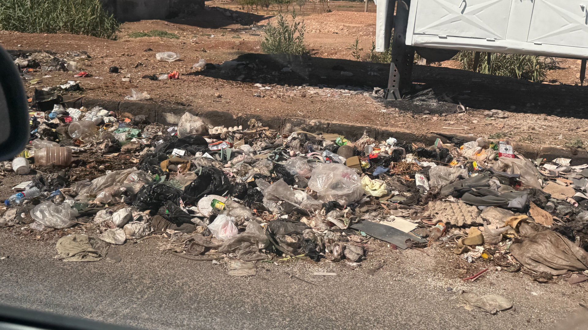 Waste Accumulation Exacerbates Health and Environmental Risks in the City of Talbiseh.