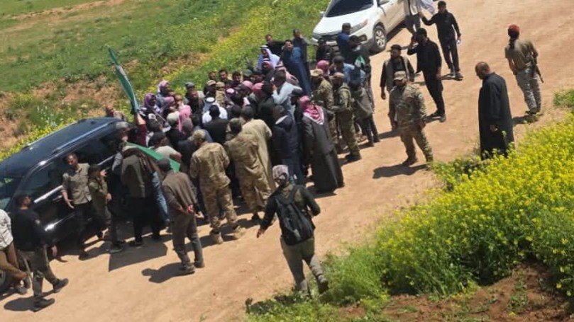 Residents of the Western Tal Abyad Countryside Open the Earthen Berm to Inspect Their Villages... and Await Mine Clearance