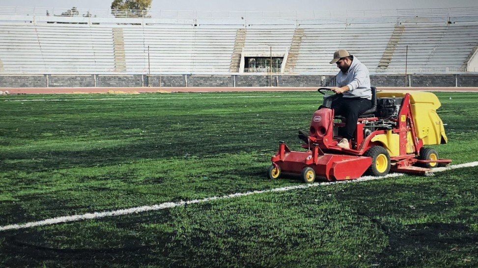 A protest in Daraa against the decision to move Al-Shoala Club matches to Damascus