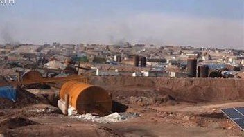 إصابات خلال احتجاج على إزالة الحراقات البدائية في ريف حلب